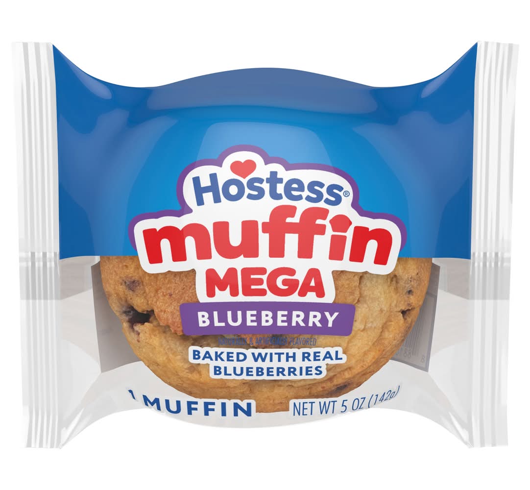 Hostess Single Serve Muff'n Stix, Blueberry (3 x 3.1 oz)