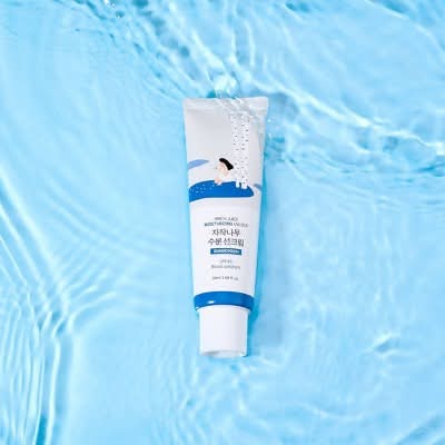 Round Lab Birch Juice Moisturizing UV Lock Face Moisturizer - 10ml: For Normal & Sensitive Skin, Contains Niacinamide, Cream Form, Unscented