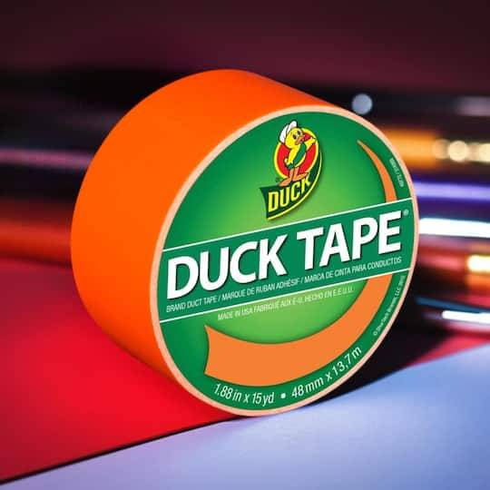 Color Duck Tape Brand Duct Tape, Neon Orange