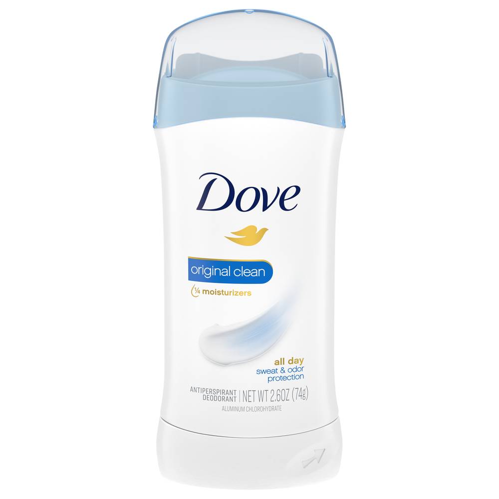 Dove Original Clean Antiperspirant Deodorant (2.6 oz)