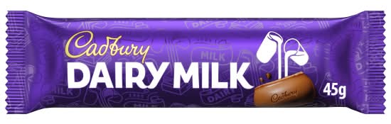 Cadbury Dairy Milk Chocolate Bar (45g)