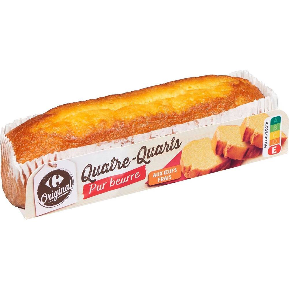 Carrefour Original - Quatre quarts pur beurre