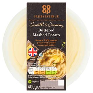 Co-op Irresistible Buttered Mashed Potato 400g