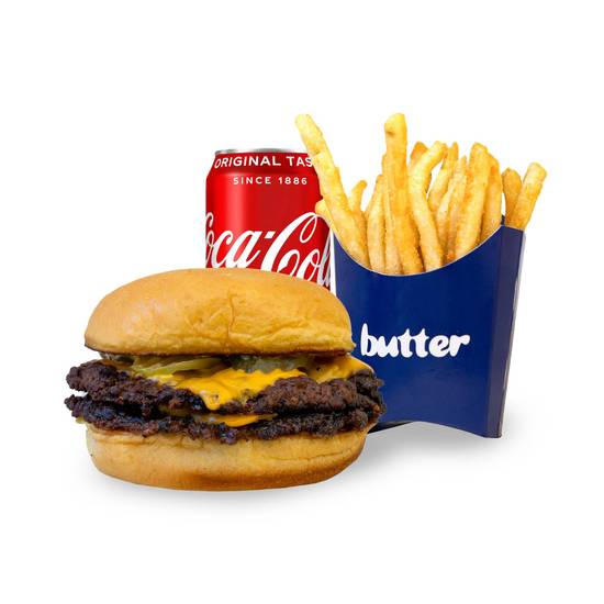 Double House Cheeseburger Combo