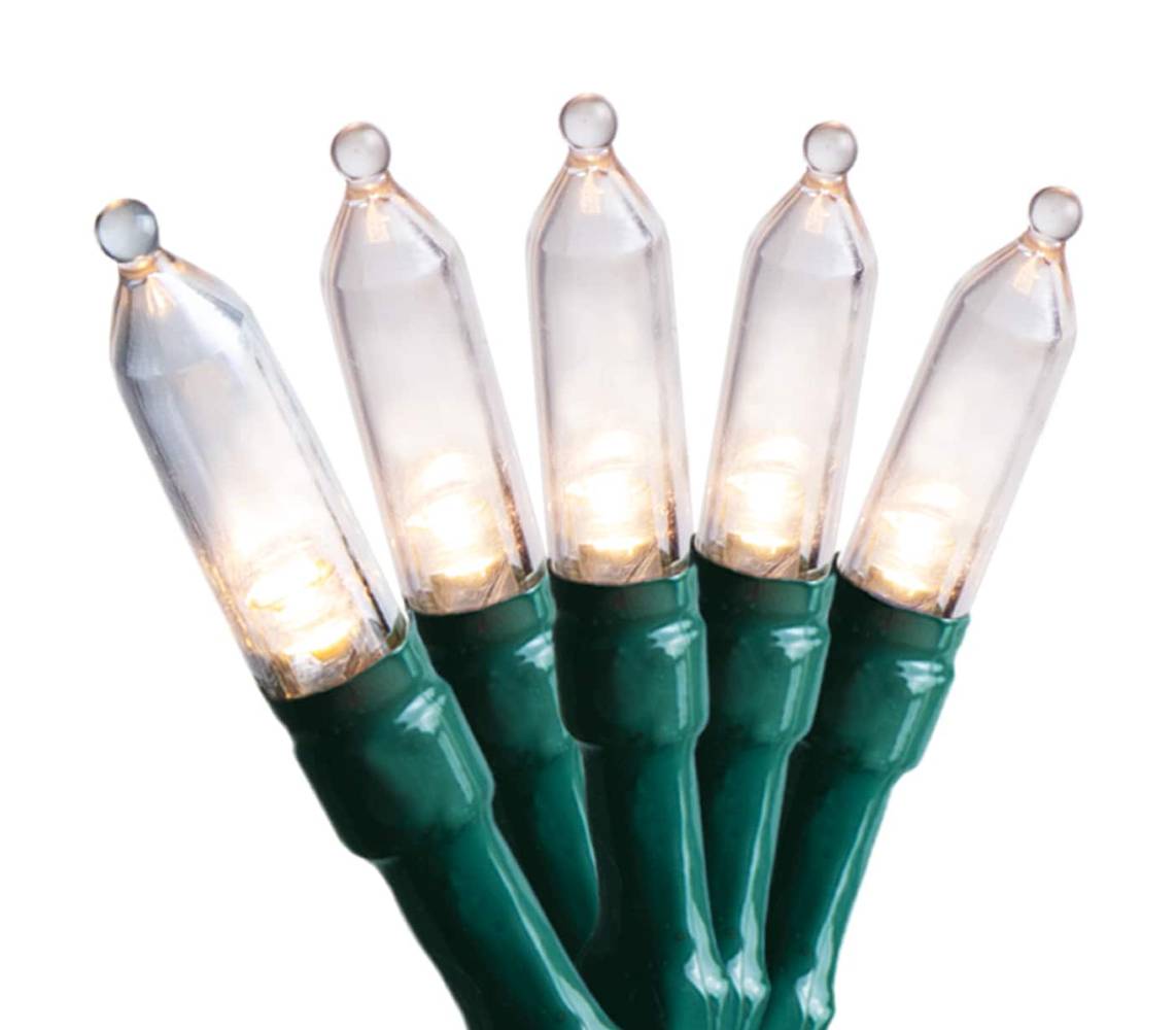 GE 500 -Count 104.4-ft White LED Plug-In Christmas String Lights | 93186LO