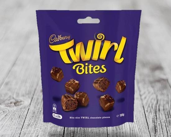 Cadbury Twirl Chocolate Bites (135g)