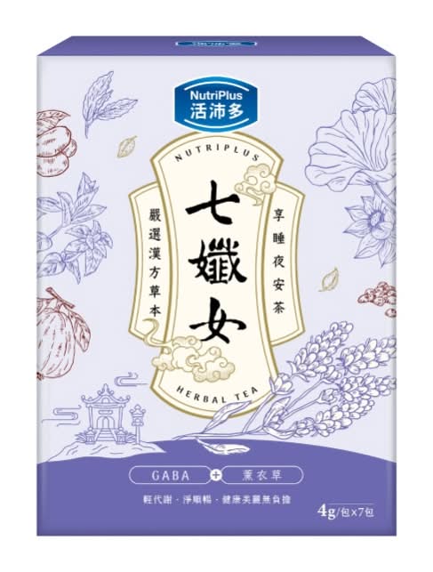 活沛多 七孅女享睡夜安茶 4gx7包