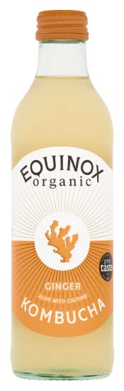 Equinox Organic Kombucha Ginger (275ml)