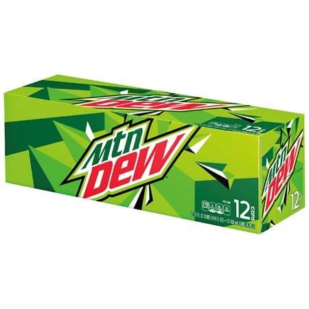 Mountain Dew Soda - 12.0 oz x 12 pack