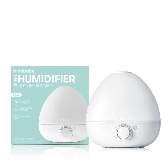 FridaBaby 3-in-1 Humidifier with Diffuser and Nightlight