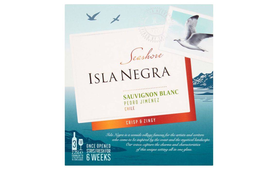 Isla Negra Seashore Sauvignon Blanc White Wine 2.25 litre (397871)