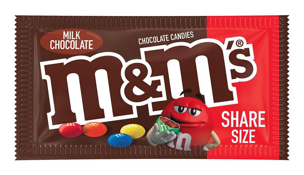 M&M's King Size Milk Chocolate Candies