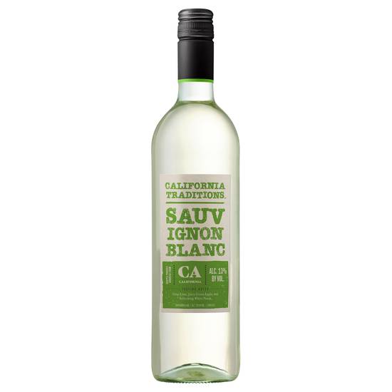 California Traditions Sauvignon Blanc White Wine (750 ml)