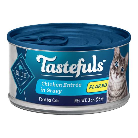 Blue Buffalo Tastefuls Flaked Chicken Entree in Gravy Food For Cats