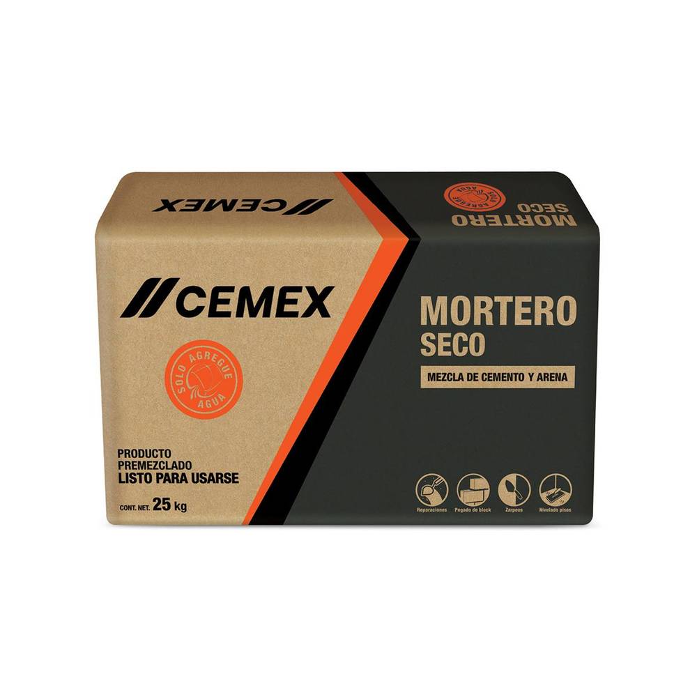 Cemex mortero seco (bulto 25 kg)