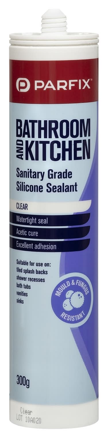 Parfix Bathroom and Kitchen Silicone Clear (300g)