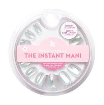 imPRESS The Instant Mani Press on Nails Sheer Lavender Shimmer (30 ct)