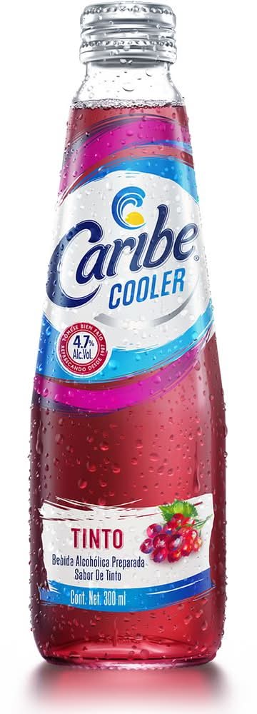 Caribe Cooler · Bebida alcohólica preparada, tinto (300 ml)