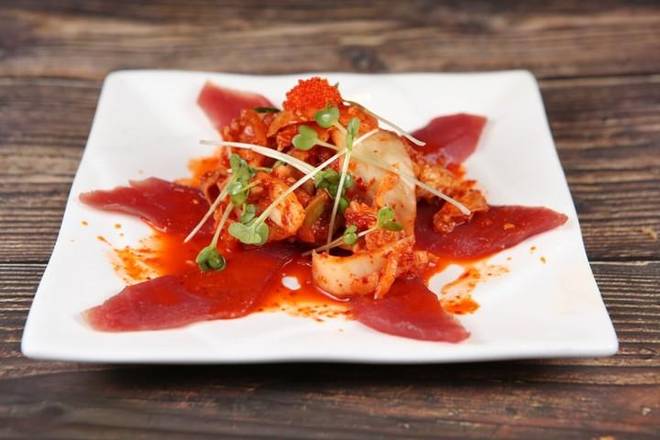 Tuna with Kimchi
