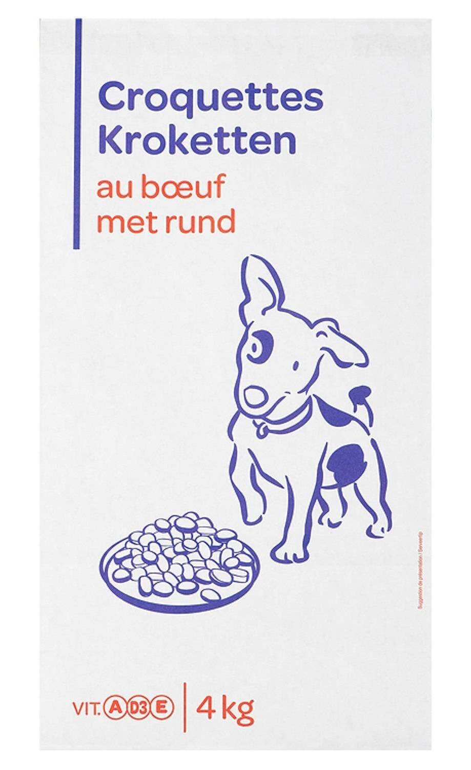 Simpl - Croquettes au bœuf pour chien adulte (4kg)