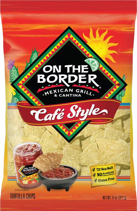 On the Border Cafe Style Tortilla Chips