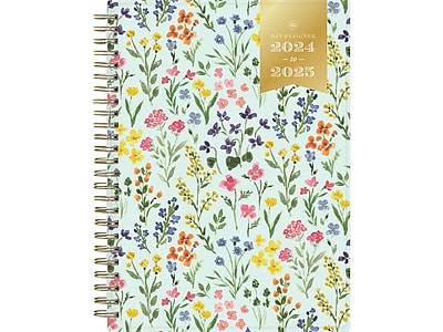 Blue Sky 2024-2025 Academic Weekly & Monthly Planner, Multicolor