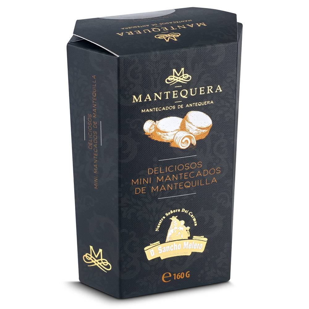 Mini Mantecados De Mantequilla D.Sancho Melero Caja 160 G