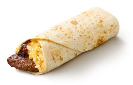 Brekky Wrap Sauage & Egg