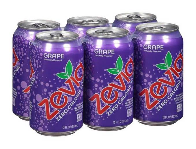 Zevia Diet Grape Soda (6 x 355 ml)