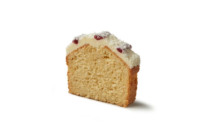 Raspberry & Coconut Loaf Cake