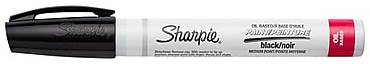 Sharpie Oil-Based Paint Marker, Medium Tip, Black Ink (1874989)