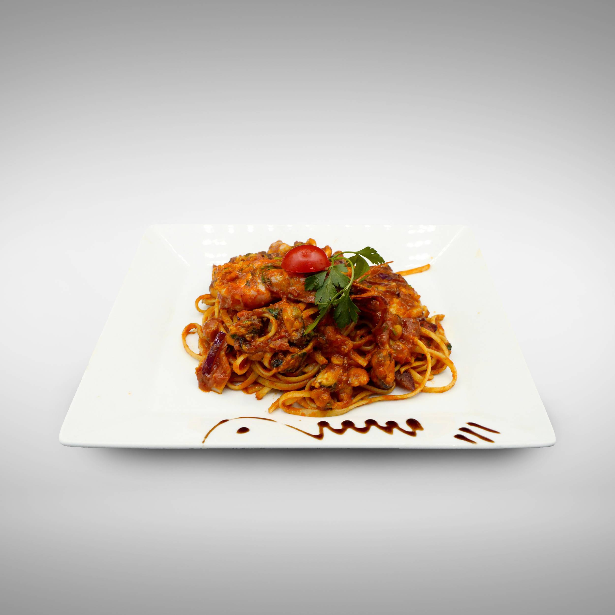 Spaghetti aux fruits de mer