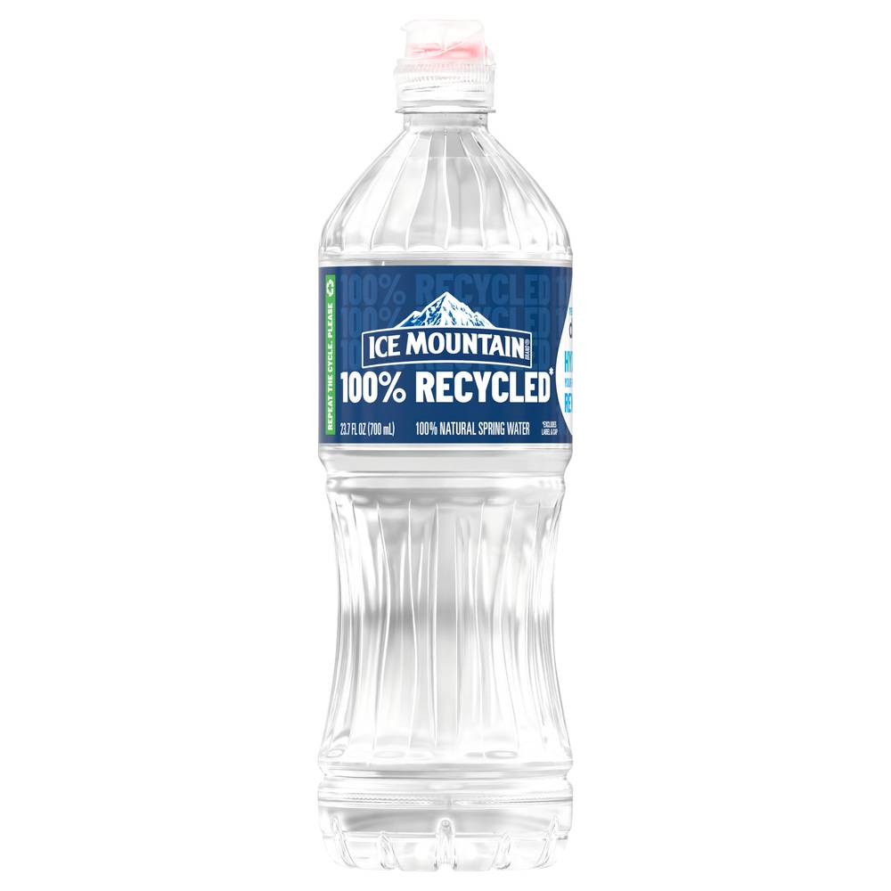 Ice Mountain 100% Natural Spring Water (23.7 fl oz)