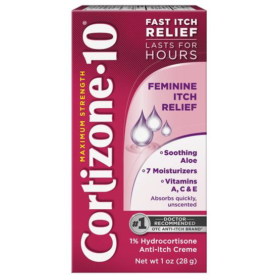 Cortizone-10 Maximum Strength Feminine Itch Relief
