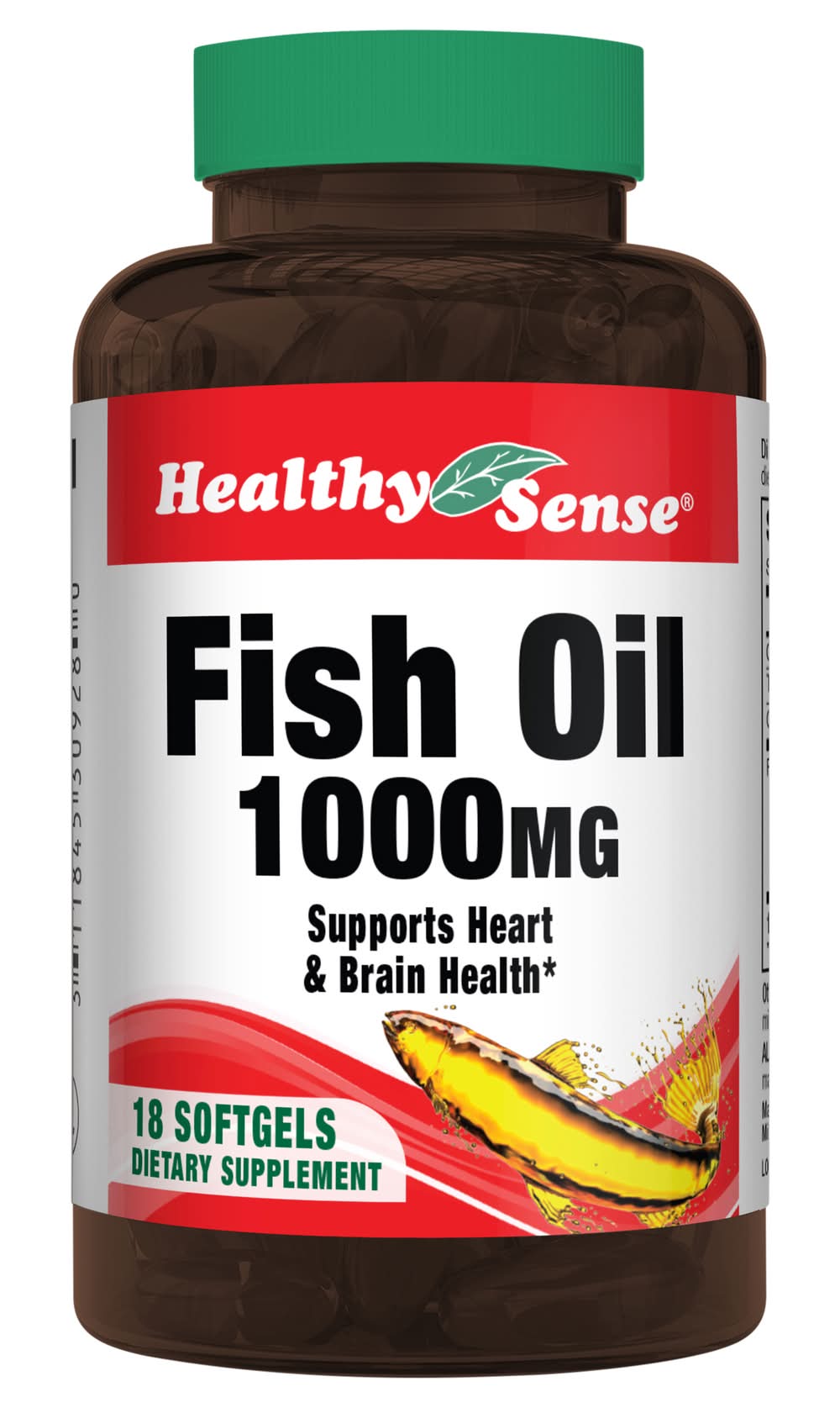 Healthy Sense Fish Oil 1000 mg Softgels (18 ct)