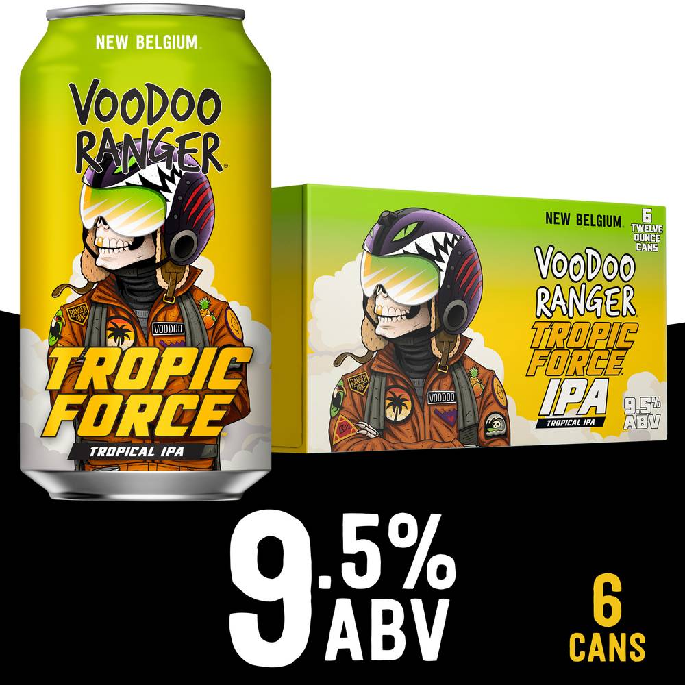 Voodoo Ranger Tropic Force Ipa Beer (6 x 12 fl oz)