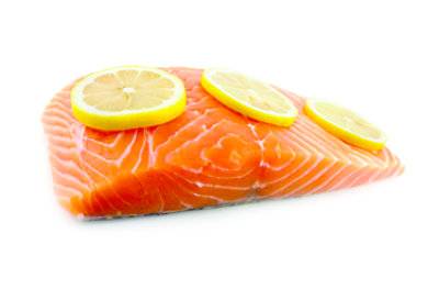 Seafood Counter Fish Salmon Atlantic Portion 5 Ounce
