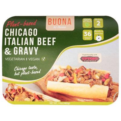 Buona Plant Based Beefless Sandwich Pack