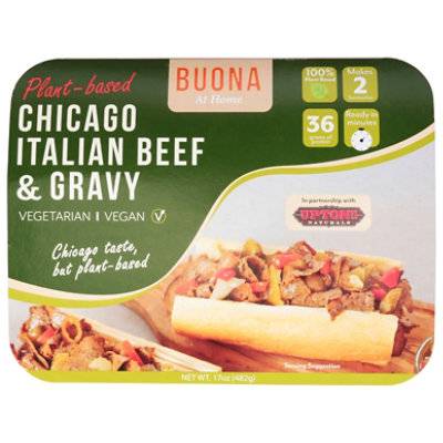 Buona Plant Based Chicago Italian Gravy (beef)