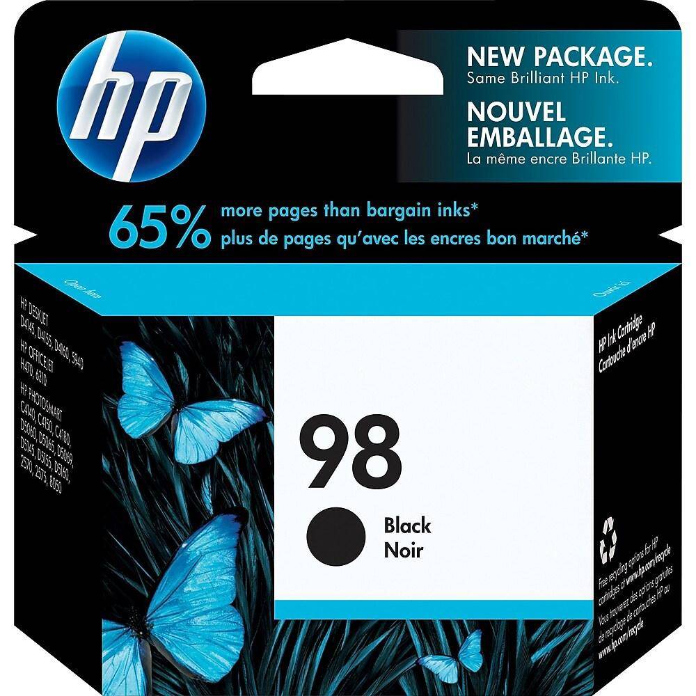 HP 98 Black Original Ink Cartridge (c9364wn) Delivery Near Me Order