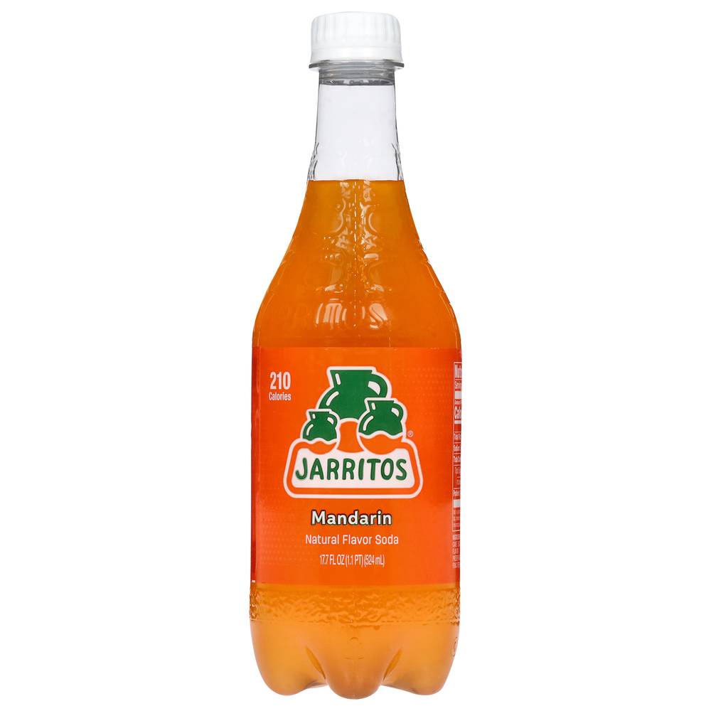 Jarritos Mandarin Natural Flavor Soda (17.7 fl oz)