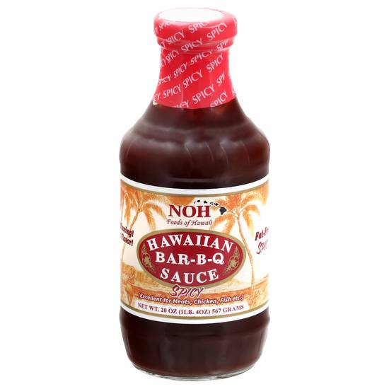Noh Spicy Hawaiian Bar-B-Q Sauce (20 oz)