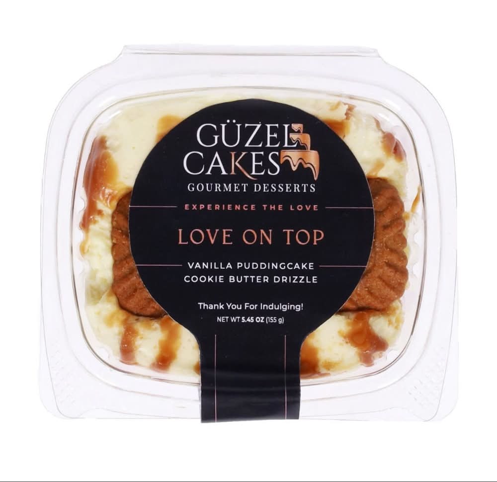Guzel Cakes Love On Top Cookie Butter Drizzle Gourmet Dessert