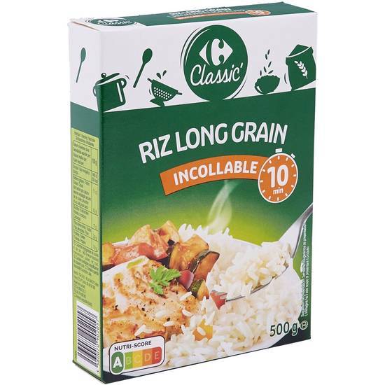 Carrefour Classic' - Riz à grain long incollable