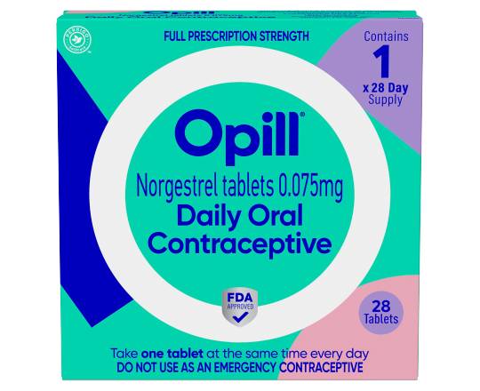 Opill Daily Oral Contraceptive Tablets (28 ct)