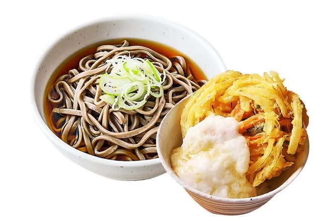 ミニかきとろ丼セット