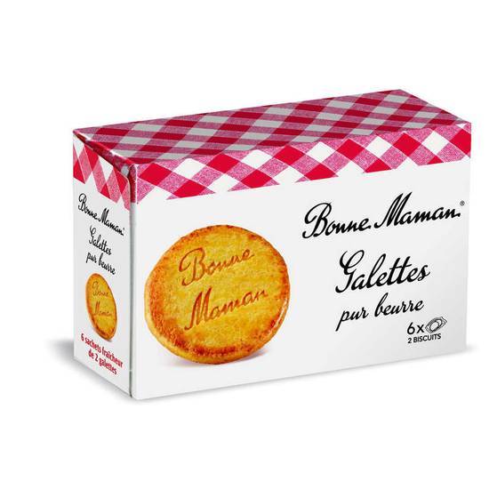 Bonne Maman Biscuits - Galettes au beurre frais x12 170 g