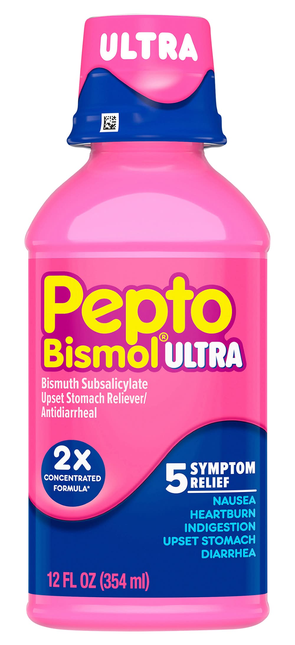 Pepto-Bismol Ultra 5 Symptom Stomach Relief (12 fl oz)