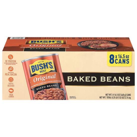 Bush's Original Baked Beans (8 ct 16.5 oz)