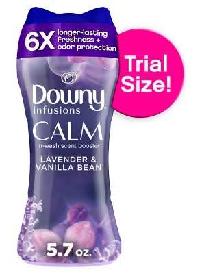 Downy Infusions Calm in Wash Booster Beads, Lavender-Vanilla Bean (5.7 oz)